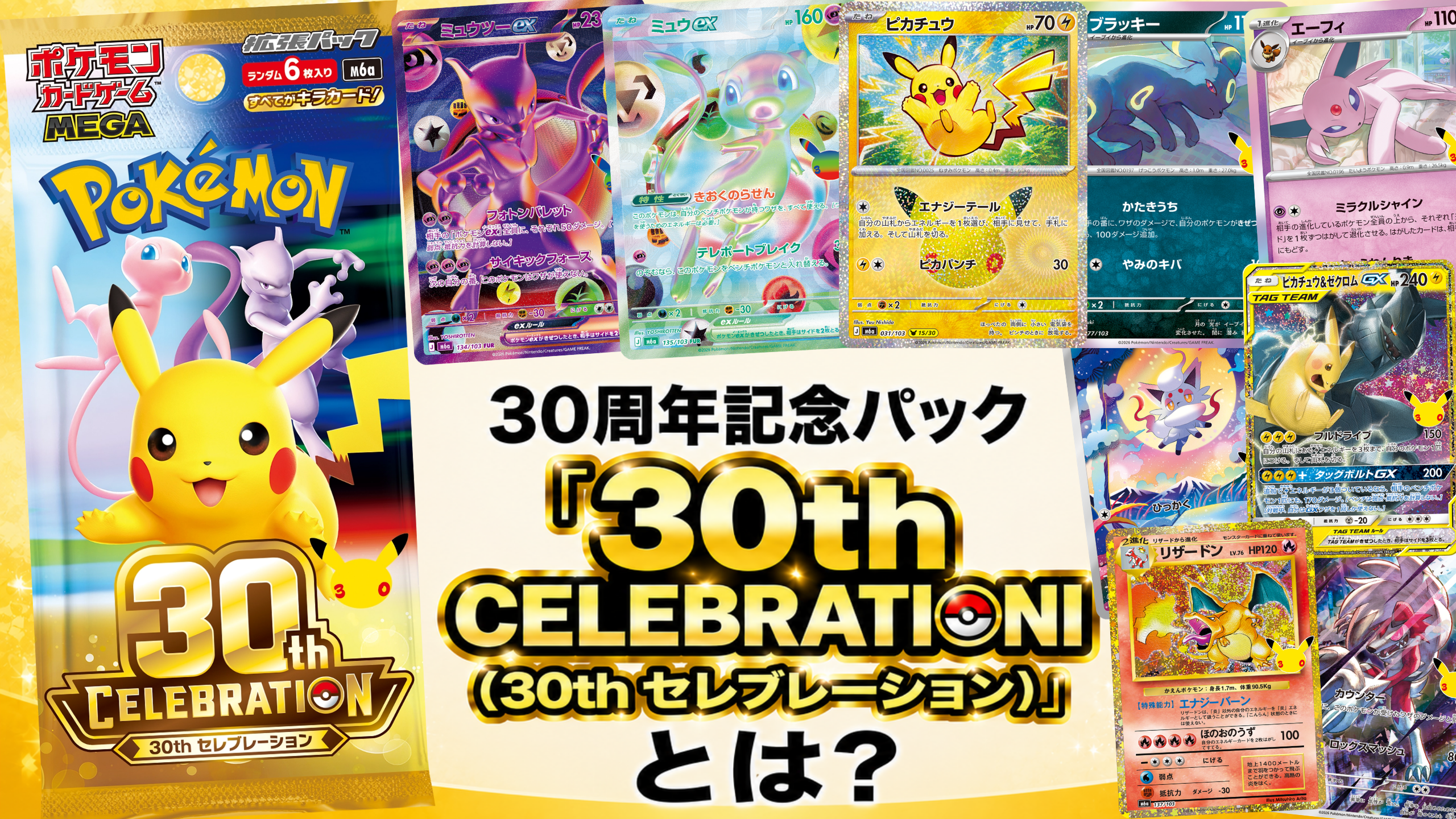 30周年記念パック「30th CELEBRATION（30th セレブレーション）」とは？