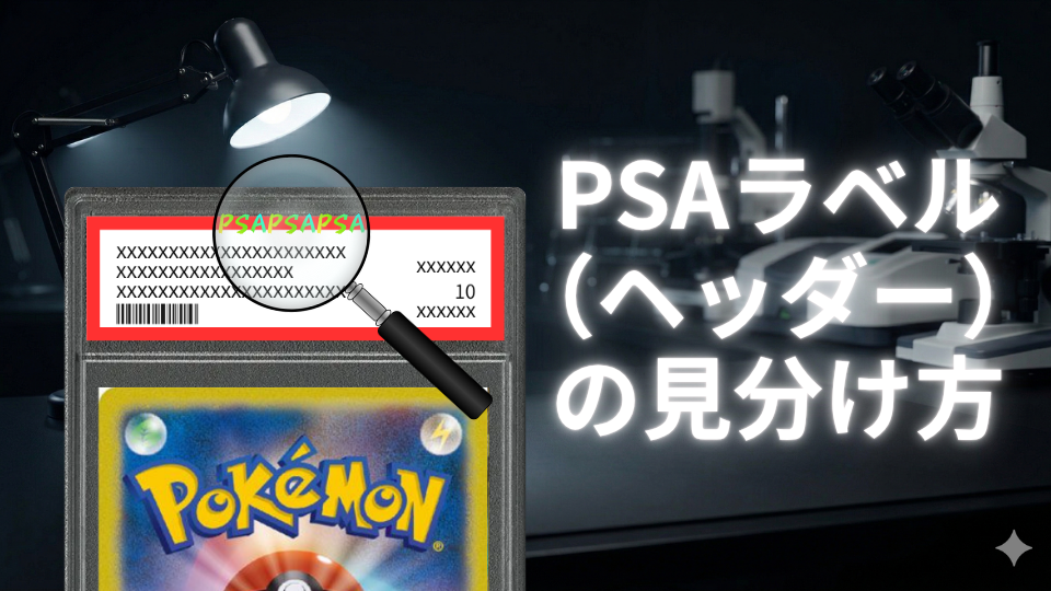 PSAラベルの見分け方