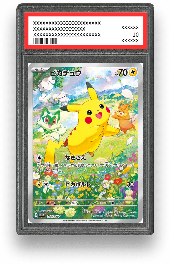ピカチュウ(夏ポケカ)のPSA10イメージ画像